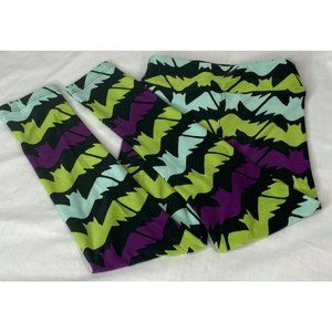 Lularoe Kids Halloween Bats Leggings Small Medium